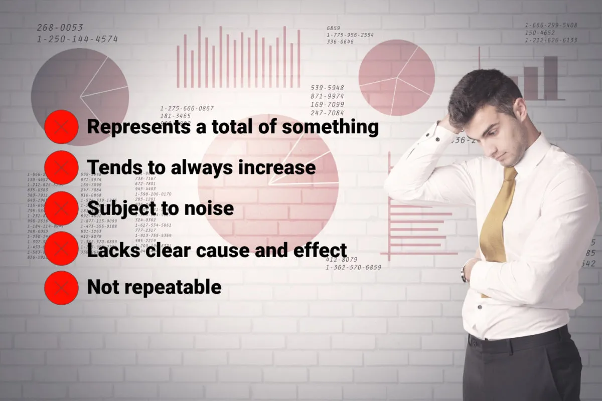 5 Characteristics of Vanity Metrics